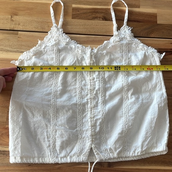 Black Tape White Camisole size small - Picture 5 of 6